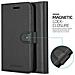 Custodia Compatibile Con Motorola Moto G7 / G7 Plus In Nero Carbone - Coperchio Protettiva Con Chiusura Magnetica, Funzione Stand E Tasca Per Le Carte - Foto miniatura 6