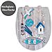 Abattant Beach Sedile Wc Laccato, Thermoplast, - Foto miniatura 1