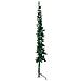 Albero Natale Artificiale Sottile A Metà Supporto Verde 240 Cm - Foto miniatura 8