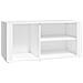 Scarpiera Bianco 100x35x45 Cm In Legno Multistrato - Foto miniatura 2