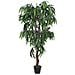Albero Mango Artificiale 900 Foglie 180 Cm Verde - Foto miniatura 2