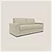 Nixon Divano letto matrimoniale con materasso 20 cm in tessuto impermeabile T03 200 cm (mat. 140x197) beige - Foto miniatura 1