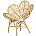 Set Di 2 Sedie Sedia Da Giardino Rattan Beige Florentine - Foto miniatura 6