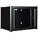 Armadio Rack 19'' RWM07U45BL a muro 7 unità sezione unica prof 600mm Nero - Foto miniatura 1