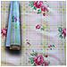 ***mega Stock*** Rotolo Da 20 Metri (h140cm) Di Tovaglia Pvc Telata Cerata Per Casa, Sagre, Pizzerie Quadri E Fiori Rosa - Foto miniatura 1