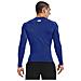Heatgear Armour Comp Ls 1361524-400, Uomini, Blu, M - Foto miniatura 4