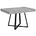Tavolo allungabile 90x130/234 cm Abbraccio cemento gambe antracite - Foto miniatura 1