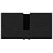 Mobile Lavabo Bagno Rovere Nero 60x30x60cm Legno Multistrato - Foto miniatura 2