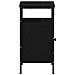 Mobile Lavabo Bagno Rovere Nero 60x30x60cm Legno Multistrato - Foto miniatura 8