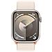 Watch Series 9 OLED 45 mm Digitale 396 x 484 Pixel Touch screen 4G Beige Wi-Fi GPS (satellitare) - Foto miniatura 2