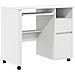 Scrivania Bianca con Cassetti Bianca MDF, Truciolare Standard - Foto miniatura 1