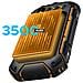 Telefono Rinforzato Batteria 3500mah Ip68 Tasto Sos, Nero / Arancione - Foto miniatura 5