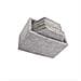 Set Di 8 Sottobicchieri Esagonali In Feltro Antigraffio Per Tazze E Bicchieri Lightgrey - Foto miniatura 3