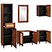 Mobili da bagno con cassetto con porta 5 pcs 38 x 33 x 160 cm - Foto miniatura 2