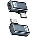 Adattatore Usb-c Femmina A Maschio Laterale 240w 80gbps - Confezione Da 2 Grey - Foto miniatura 1