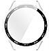 Custodia Protettiva Trasparente Con Scala Compatibile Con Huawei Watch Gt6 46mm - Pc + Vetro Temperato - Foto miniatura 1