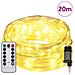 Luce a corda con 480 LED Bianco caldo 20 m PVC - Foto miniatura 3
