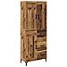 Credenza con cassetto 2 pcs Legno vecchio Legno multistrato - Foto miniatura 1