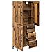 Credenza con cassetto 2 pcs Legno vecchio Legno multistrato - Foto miniatura 5