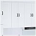 Mobile da cucina Bianco 60 x 31 x 100 cm Legno multistrato - Foto miniatura 2