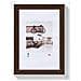 Bohemian Cornice Di Design 20x30 Cm Noce - Foto miniatura 1