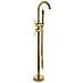 Rubinetto per vasca da bagno indipendente, Blackswan, Cascada tipo M60, modello oro lucido, misura 116 cm - Foto miniatura 1