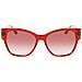 Occhiali Da Sole Rettangolari Angolati In Acetato Da Donna Kl6069s - Foto miniatura 1