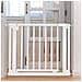 Safetots Cancelletto Elegance In Legno, Bianco, 125cm - 133cm, Cancelletto Di Sicurezza A Pressione, Passaggio Extra Largo Di 73cm - Foto miniatura 3