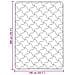 Duvet Estivo Crema 140 x 200 cm Microfibra e Fleece Teddy - Foto miniatura 9