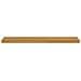 Scaffale da parete 2 pcs Beige 120 x 23,5 x 4 cm - Foto miniatura 7