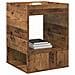 Tavolino Legno vecchio 40 x 40 x 56 cm Legno multistrato - Foto miniatura 3