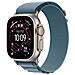 Watch Ultra 3 GPS + Cellular 49mm Cassa Titanio con Alpine Loop Blu Chiaro - Small - Foto miniatura 1