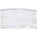 Coppia Tavolinetti White Harts In Ferro E Vetro Bianco - Ø 43 X H 60 E Ø 38 X H 55 Cm - Foto miniatura 3