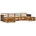 Set divani 6 pcs Legno di Acacia Massello - Foto miniatura 1