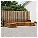 Set divani 6 pcs Legno di Acacia Massello - Foto miniatura 2