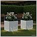 Vaso da giardino 2 pz Bianco 50 x 50 x 49 cm - Foto miniatura 3