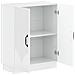 Mobiletto da Bagno HOORN Bianco Lucido 59,5 x 31 x 77 cm - Foto miniatura 3