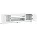 Mobile TV LED Bianco Lucido Legno ingegnerizzato - Foto miniatura 5