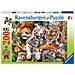 Puzzle Grandi Felini 200 pz 33.7 x 22.9 x 3.8 cm 12721 - Foto miniatura 3