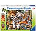 Puzzle Grandi Felini 200 pz 33.7 x 22.9 x 3.8 cm 12721 - Foto miniatura 2