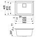 Lav. Karisma 105 56x43,5 1v Titanium 73 Sottotop - Foto miniatura 4