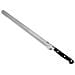 Coltello Salmone Punta Olivata Black&steel In Acciaio Inox Manico Nero Cm 28 - Foto miniatura 1