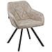 Coppia Di 2 Sedie In Tessuto Beige Monee - Foto miniatura 22