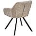 Coppia Di 2 Sedie In Tessuto Beige Monee - Foto miniatura 23