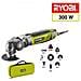 Strumento Multifunzione Ryobi Con Borsa Da 300w Rmt300-sa - Foto miniatura 2
