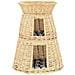 Set Ceste Per Gatti Con Cuscini 3 Pz 47x34x60 Cm Salice Naturale - Foto miniatura 3