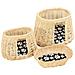 Set Ceste Per Gatti Con Cuscini 3 Pz 47x34x60 Cm Salice Naturale - Foto miniatura 6