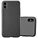 Custodia Compatibile Con Apple Iphone X / Xs In Grigio Metallico - Coperchio Protettivo In Silicone Tpu Flessibile - Foto miniatura 5