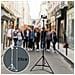 Treppiede Smartphone E Fotocamera Regolabile Da 72cm A 210cm Leggero Nero - Foto miniatura 5