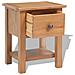 Comodini 2 Pz 36x30x47 Cm In Legno Massello Di Rovere - Foto miniatura 3